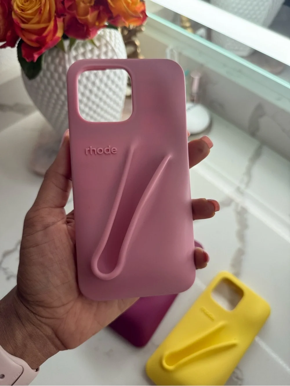 RHODE Silicone Phone Case Trio for iPhone 16 Pro Max - Picture 4 of 5